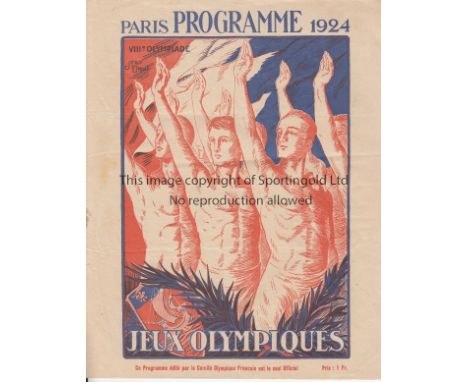 1924 SUMMER OLYMPICS  Football First Round Uruguay v Yugoslavia played 26 May 1924 at the Stade Olympique de Colombes, Paris.