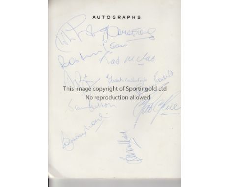 GEORGE ARMSTRONG - ARSENAL   Super collection of  items relating to George Armstrong Testimonial Dinner and Ball including a 