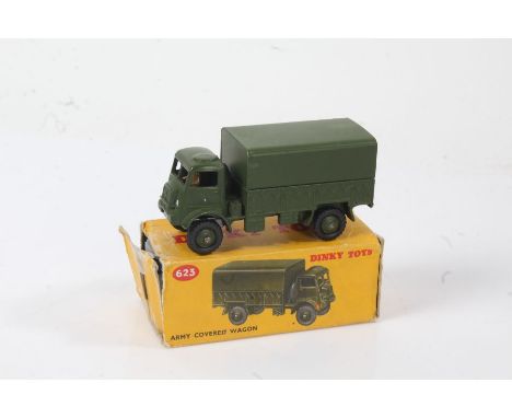 Dinky Toys, 623 Army Covered Wagon, in original box