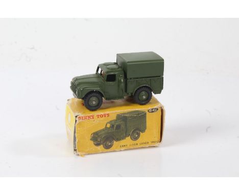 Dinky Toys, 641 Army 1-Ton Cargo Truck, in original box