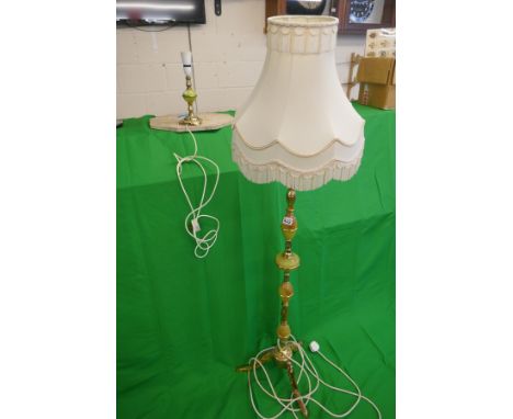 Standard lamp and matching table lamp