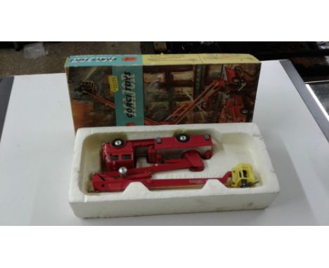 A Corgi fire engine in original box  AF