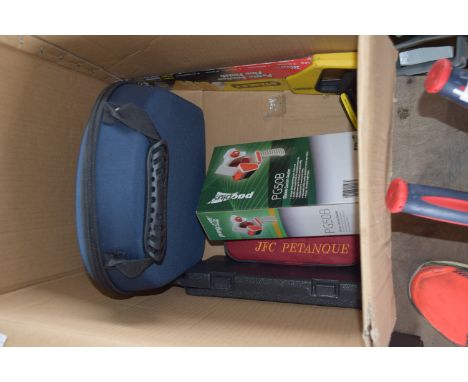 BOX CONTAINING TOOLS