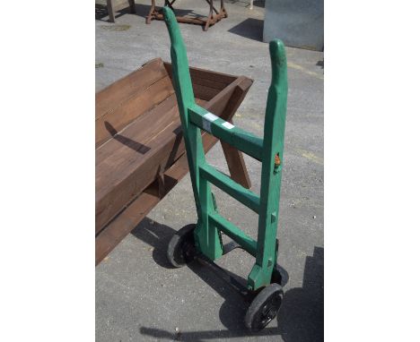 VINTAGE WOODEN SACK BARROW