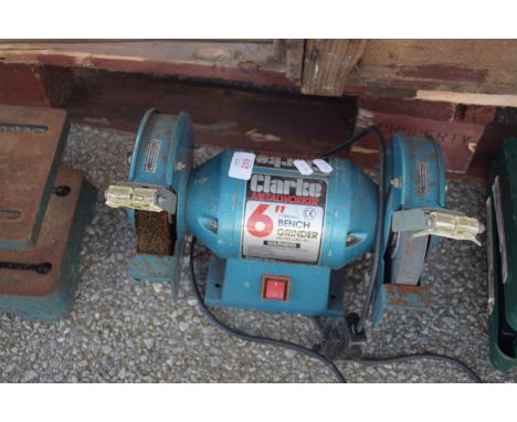 CLARKE TWIN HEAD BENCH GRINDER