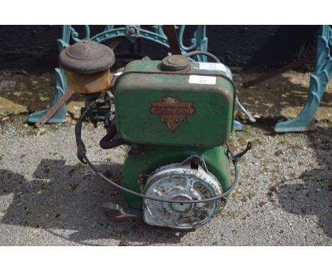 VINTAGE SMALL CLINTON PETROL ENGINE