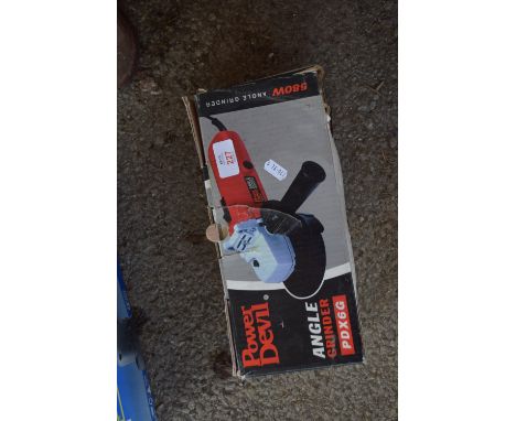 BOXED POWER DEVIL ANGLE GRINDER