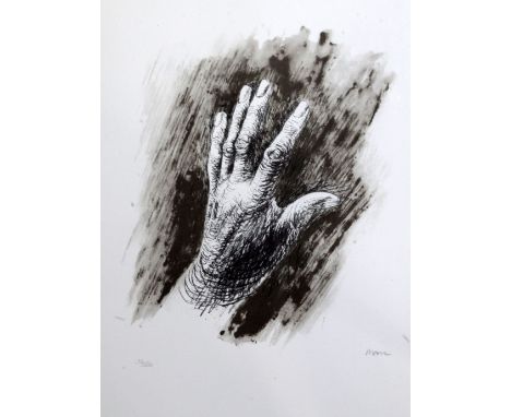 § Henry Moore (1898-1986) lithograph The Artist's Hand III, Cramer 555, signed in pencil, 36/50 17 x 13.5in.