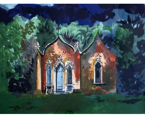 § John Piper (1903-1992) screenprint 'The Red House, Painswick' (Levinson 398) signed in pencil, 35/70 19.25 x 24.5in.