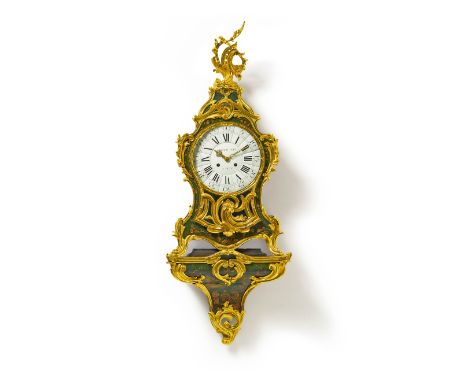PENDULE AUF KONSOLE MIT CHINOISERIEN LOUIS XV. Datierung: Um 1760-70. Meister/Entwerfer: Gehäuse Balthazar Lieutaud, Paris. Z