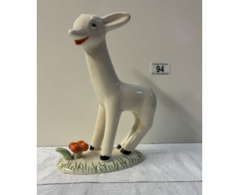 A Larry The Lamb ceramic figure by Midwinter H.H &amp; G Ltd Reg No 791377