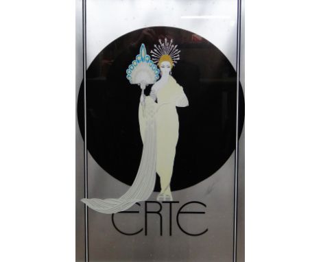 Erté (Romain de Tirtoff, 1892-1990), Elegant ladies, three prints, all signed, each 74cm x 49cm. ARR