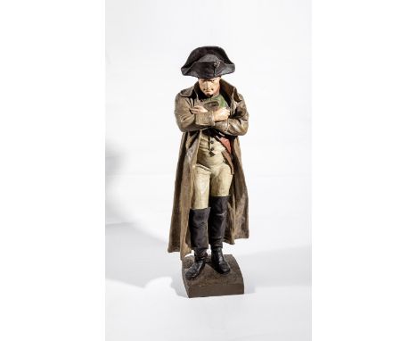 Kaiser Napoleon I. Bonaparte Lecheumanod (?) (Entwurf), Friedrich Goldscheider, Wien, um 1898 Auf Rechtecksockel stehend, mit