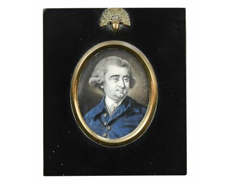 English School, circa 1800 Portrait miniature of a gentleman, probably of Charles James Fox (1749-1806)watercolour on ivory7 