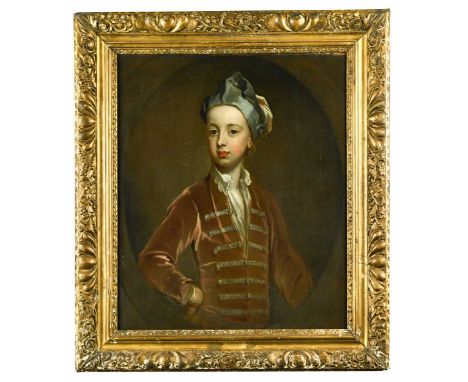 Sir Godfrey Kneller (1646-1723)  Portrait of Edward Richard Montagu, Viscount Hinchingbrooke (1692-1722) aged 8, half length,