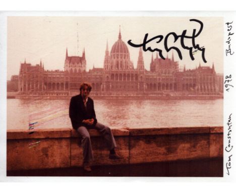 Tom Constanten American keyboardist, best known for playing with the Grateful Dead from 1968 to 1970 . Rare signed 7 x 5 phot
