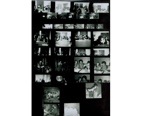 Collection of 5, Montage black and white Photos 12x8 Inch Jimi Hendrix. Unsigned. Good condition Est.