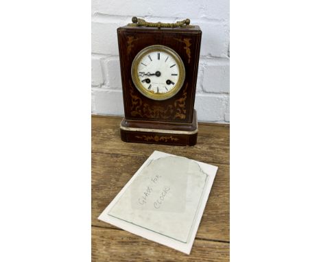 A SAVOINE A PARIS MANTLE CLOCK 