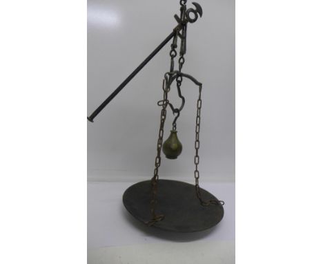 A set of fish weighing scales