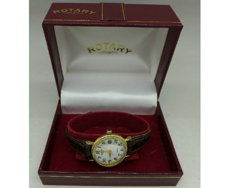 A lady's Rotary quartz wristwatch, boxed
