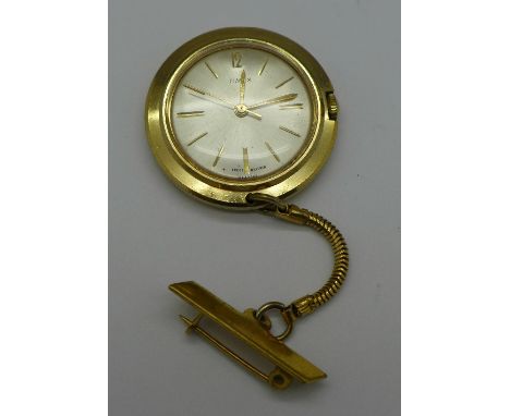 A nurse's Timex watch fob
