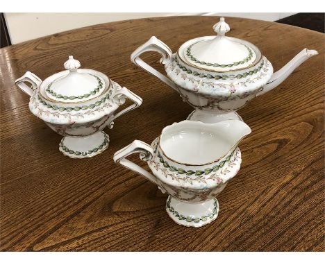 Bachelors Tea Set, made by R S Prussia