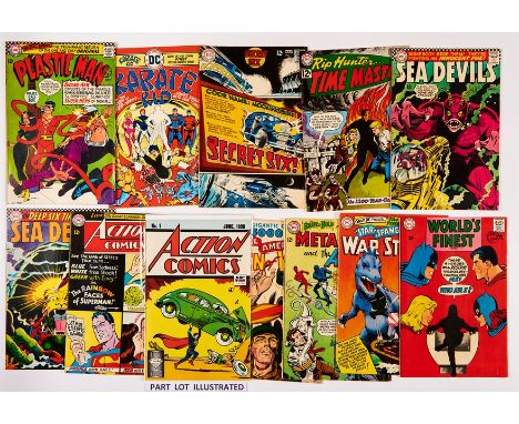DC First issues plus (1960s-70s). Plastic Man 1, Karati Kid 1, Secret Six 1, Super Villains 1, Rip Hunter 5, 11, 12, 15, 29, 