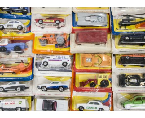 Corgi Juniors In Blister Packs, including 97 BP Petrol Tanker, 70 Ford Torino 'Fire Dept', 140 Ford Mustang, 59 Mercedes Poli