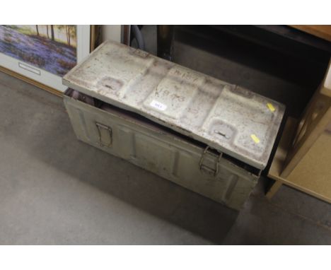 A 1943 ammunition box