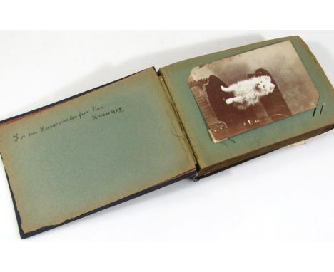 Various early 20thC and later postcards, figural cards, scenery, Davenport, farm hands, Worcester Cathedral, etc. (1 album)