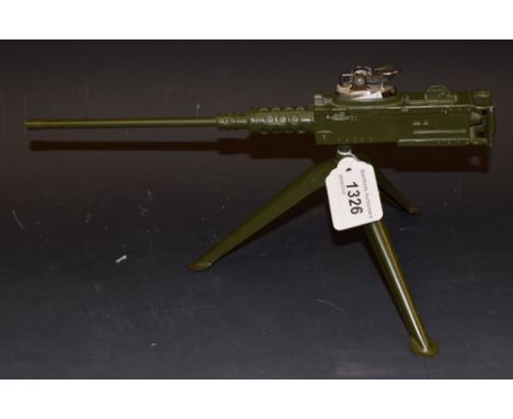 A novelty Browning M3 cigarette lighter, reportedly from Chilwell Barracks
