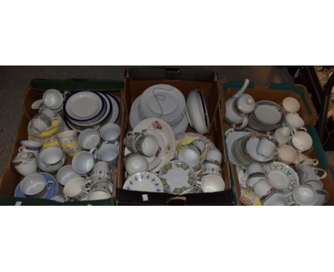 Ceramics - table china, including a Retro Lord Nelson pottery blue and grey Diamond Kite part tea service; others, Imaje, Cze