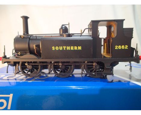 O gauge Dapol 110734 Terrier tank, Southern black, 2662, near mint, boxed. UK P&amp;P Group 2 (£20+VAT for the first lot and 