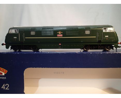 Bachmann OO gauge 32-052-A, class 42, Hermes, green, D823, excellent condition, no paperwork, box with wear. UK P&amp;P Group