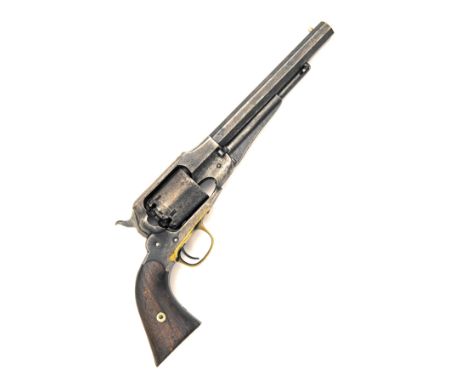 E. REMINGTON & SONS, USAA .44 PERCUSSION SINGLE-ACTION REVOLVER, MODEL '1858 NEW MODEL ARMY', serial no. 51213,circa 1864, wi
