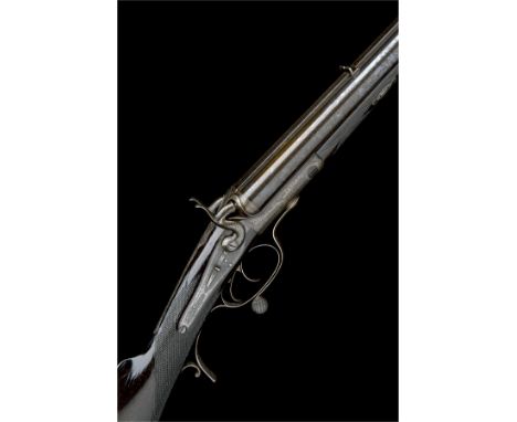 E. PATON & SONA .500 (3IN.) BLACK POWDER EXPRESS ROTARY-UNDERLEVER DOUBLE HAMMER RIFLE, serial no. 2691,28in. black powder on
