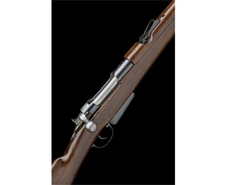 S.J.G. NEUHAUSEN, SWITZERLANDA SCARCE 7.5x53 (SWISS) STRAIGHT-PULL CAVALRY CARBINE, MODEL 'SYSTEM MANNLICHER M93', serial no.