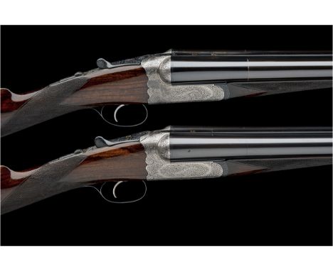 WESTLEY RICHARDS & CO.A PAIR OF 12-BORE SINGLE-TRIGGER 1897 PATENT DETACHABLE-LOCK EJECTORS, serial no. 17672 / 3,28in. sleev