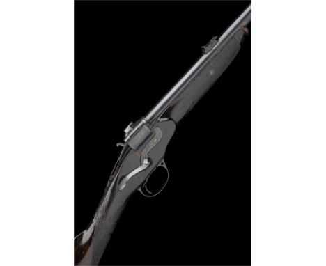 W. SOPER, READINGA RARE .450 (2 5/16IN. SOPER) SINGLE-SHOT BREECH-LOADING SPORTING RIFLE, MODEL 'SOPER'S PATENT', serial no. 