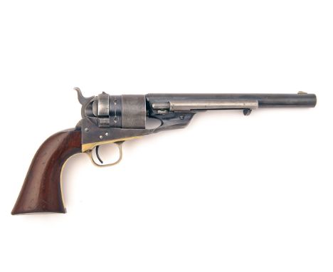 COLT, USAA SCARCE .44 (COLT) SINGLE-ACTION REVOLVER, MODEL 'RICHARDS 1860 ARMY CONVERSION', serial no. 199963,for 1873, with 
