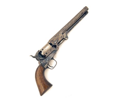 COLT, LONDONA .36 PERCUSSION REVOLVER, MODEL 'W/D CONTRACT 1851 LONDON NAVY', serial no. 5881,for 1854, with octagonal 7 1/2i