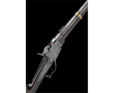 STARR ARMS CO., USAA .54 PERCUSSION CAPPING BREECH-LOADING SINGLE-SHOT CARBINE, MODEL '1858 CARBINE', serial no. 7771,circa 1