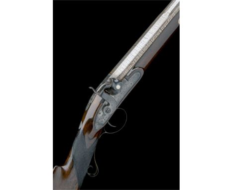 R. ANCELL, PERTHAN 11-BORE PERCUSSION SINGLE-BARRELLED FOWLING-PIECE, no visible serial number,circa 1835 but probably conver