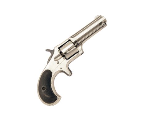 E. REMINGTON & SONS, USAA .32 RIMFIRE FIVE-SHOT POCKET-REVOLVER, MODEL 'REMINGTON-SMOOT No3', no visible serial number,with o