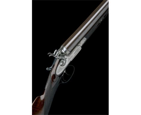 Wm. MOOREA 10-BORE 2 5/8IN. WALKER 1872 PATENT PERPENDICULAR OSCILLATING SINGLE-BITE SNAP-ACTION TOPLEVER HAMMERGUN, serial n