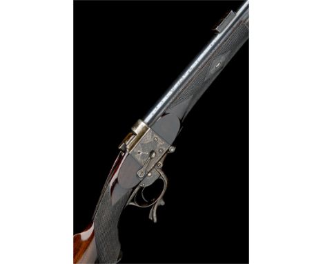 GEORGE GIBBSA .461 NO.2 (GIBBS) FARQUHARSON PATENT FALLING-BLOCK SPORTING RIFLE, serial no. 8090,28in. black powder only Metf