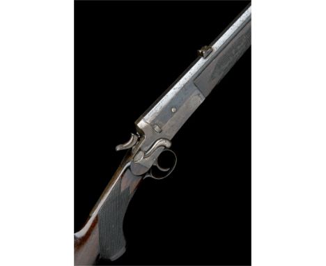 W.W. GREENER, LONDONA .297-250 (ROOK) SINGLE-SHOT ROOK & RABBIT RIFLE, serial no. 46754,circa 1900, with slightly tapering bl
