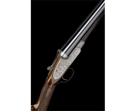 BOSS & CO.A 16-BORE SINGLE-TRIGGER EASY-OPENING SIDELOCK EJECTOR, serial no. 6216,28in. nitro chopperlump barrels, rib engrav