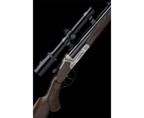 HEYMA .375 H&H MAG. (RIMLESS) 'MOD. 88B' BOXLOCK EJECTOR DOUBLE RIFLE, serial no. 82590,25in. nitro barrels, file-cut sight r