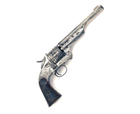 MERWIN HULBERT & CO, USAA SCARCE .44 (M&H) SIX-SHOT SINGLE-ACTION REVOLVER MODEL 'ARMY, FIRST ISSUE', serial no. 2101,circa 1